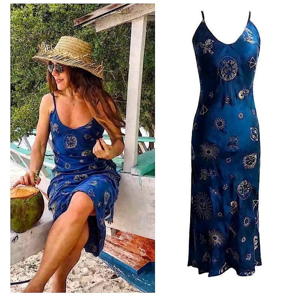 Realization Par 1996 Zodiac slip dress XS